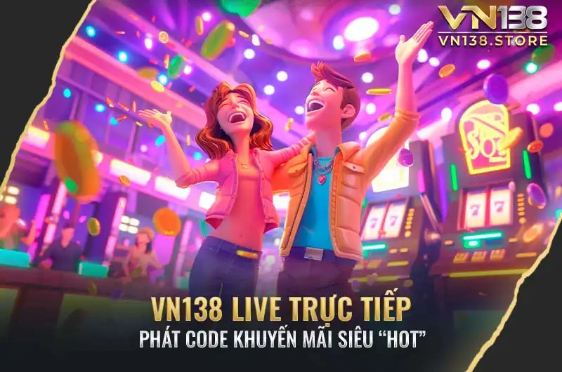 VN138 Live Trực Tiếp Phát Code Khuyến Mãi Siêu “Hot”