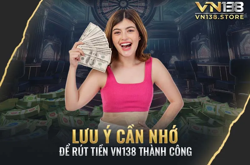 Những lưu ý khi rút tiền VN138