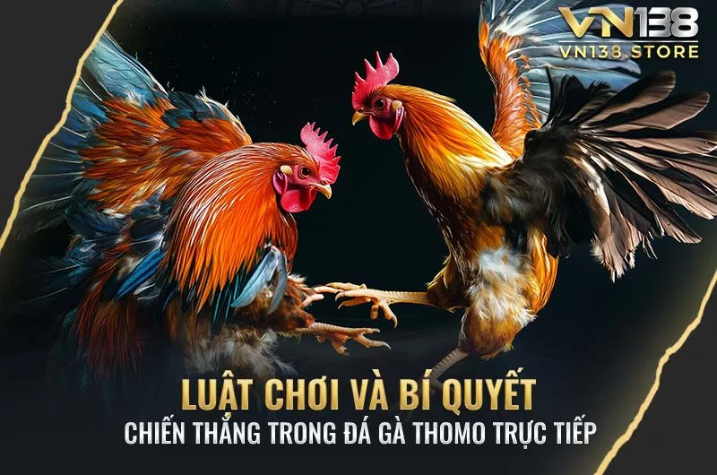 Luật chơi và bí quyết đá gà Thomo trực tiếp luôn thắng